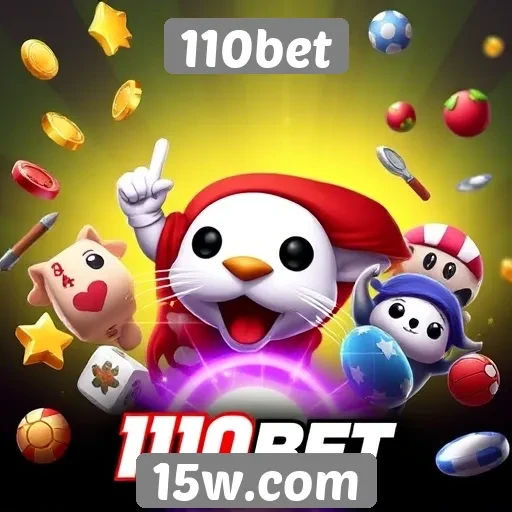 A diversidade de jogos disponíveis no 110bet