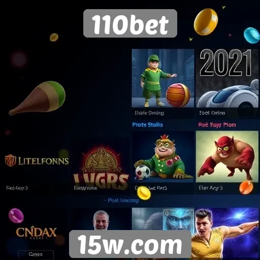 Comparação de jogos disponíveis no 110bet