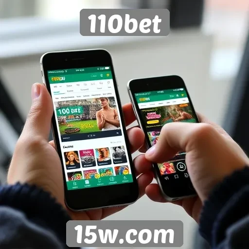 Experiência do usuário no site da 110bet em dispositivos móveis